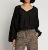 Munthe Tomally Top In Black In Black