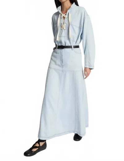 Munthe Tuxya Skirt In Light Blue