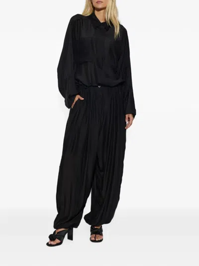Munthe Vaporize Pleated-detail Trousers In Multi