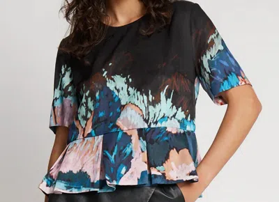 Munthe Women's Solus Top In Black In Blue