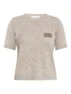 Munthe Wool-cashmere Blend Knitted Top