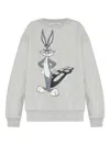 Munthe X Looney Tunes Bugs-bunny Detail Sweatshirt In Gray