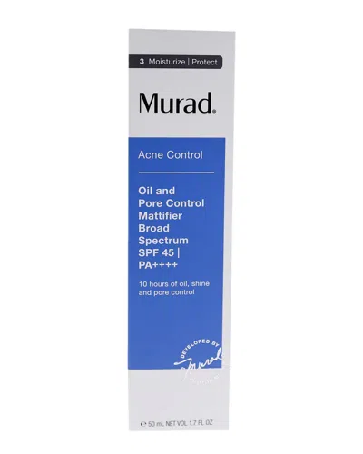 Murad 1.7oz Oil And Pore Control Mattifier Broad Spectrum Spf 45 In White