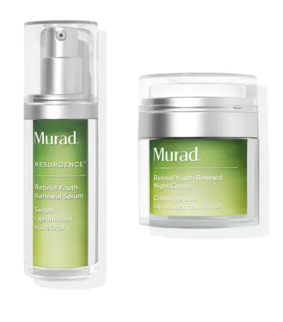 Murad Retinol Night Cream And Serum Gift Set In Multi