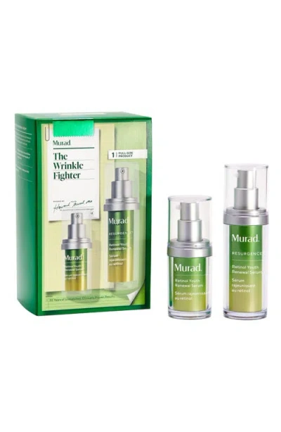 Murad ® The Wrinkle Fighter 2-piece Gift Set $141 Value In Transparent