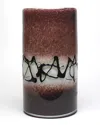 Murano Art Collection European Art Glass Maribel Vase