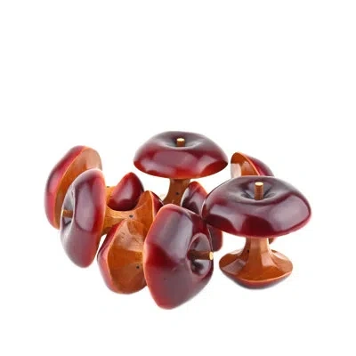 Murano Art Collection Figurines & Sculptures In Red