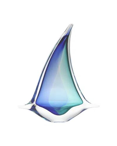 MURANO ART COLLECTION MURANO ART COLLECTION GLASS SAILBOAT
