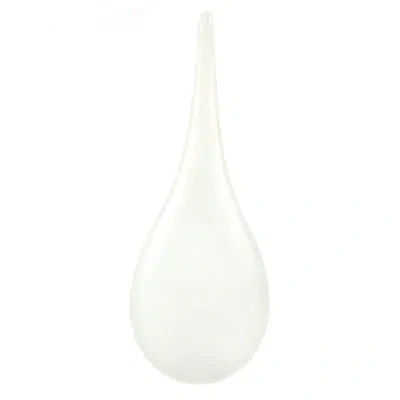 Murano Art Collection Glass Table Vase In Clear