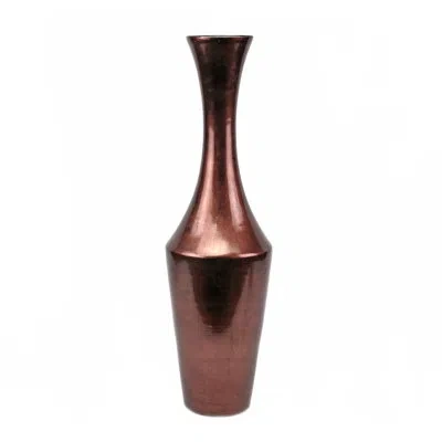 Murano Art Collection Lifestyle Red Copper 19'' Ceramic
