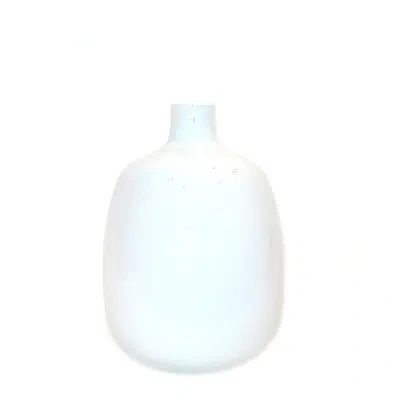 Murano Art Collection Promenade Vase In White
