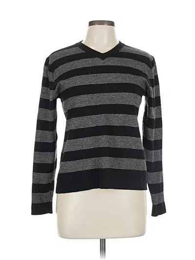 Pre-owned Murano Wool Pullover Sweater In Gray