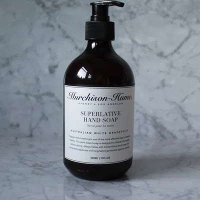 Murchison-hume (the Iconic) Superlative Hand Soap In White