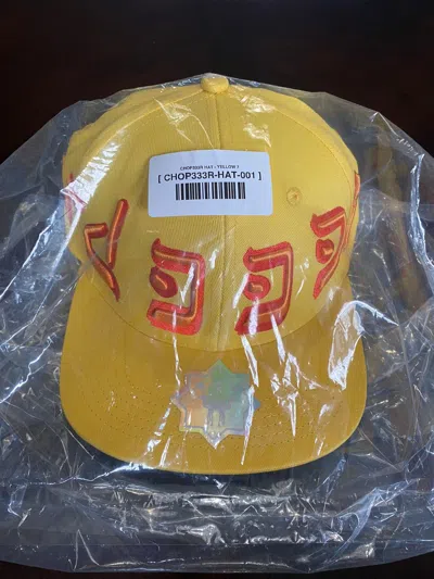 Pre-owned Murd333r Fm Chop333r Hat - Yellow