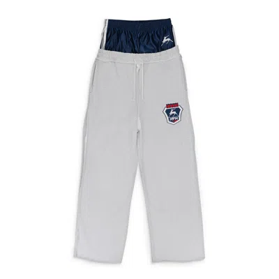 Murd333r.fm X Gr33dy Unit Greedy Unit X Murd333r. Fm Grey Camo Sweatshorts In Gray
