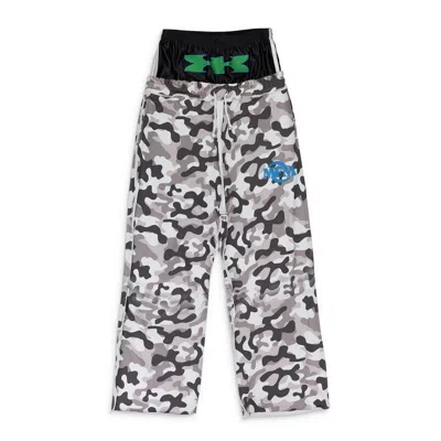 Murd333r.fm X Gr33dy Unit Greedy Unit X Murd333r. Fm White Camo Sweatshorts In Multi