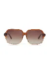Murielle Women's Brown Seville Sunglasses In Brown