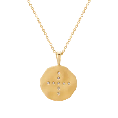 Murkani Halcyon Pendant Necklace In Gold