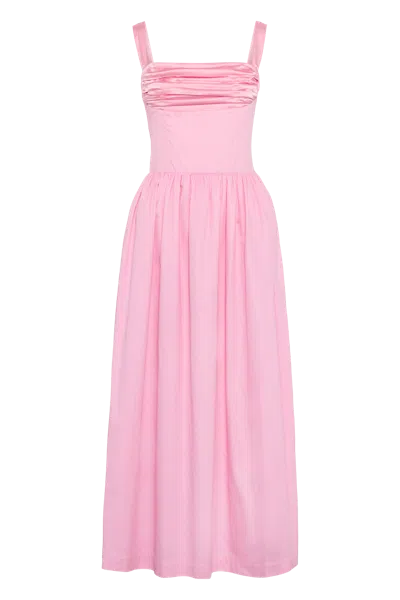 Murlong Cres Elin Maxi Dress Pink