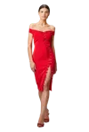 Murmur Ivy Dress Red