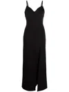 Murmur Skin Embellished Maxi Dress In Black