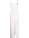 SKIN 无袖超长连衣裙