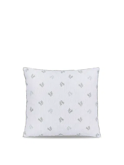 Murmur Thalia Cushion By  In Mourne Green, Size 45x45cm