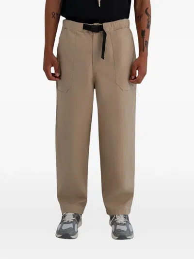 Murphy & Nye Belt Trousers In Brown