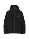 LOGO-PRINT HOODED JACKET