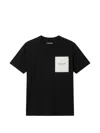 Murphy & Nye Logo-print Patch-pocket T-shirt In Black