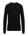 Murphy & Nye Man Sweater Black Size Xl Virgin Wool, Acrylic In Black