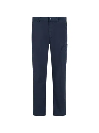 Murphy & Nye Multi-pocket Cargo Pants In Blue