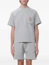 Murphy & Nye Patch-pocket T-shirt In Gray