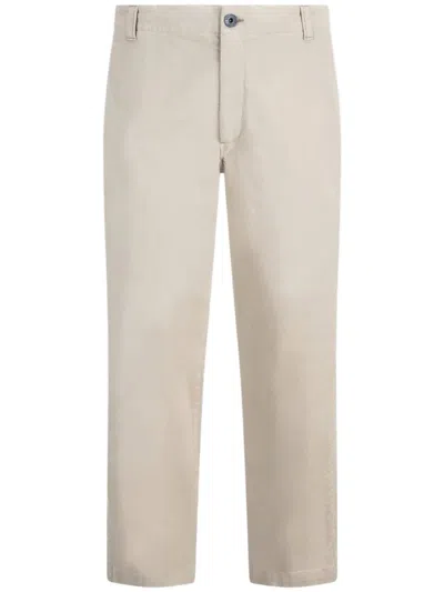 Murphy & Nye Quarter 1 Cropped Straight-leg Pants In Beige