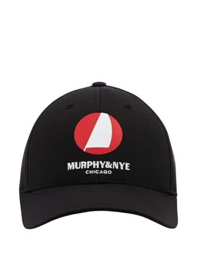 Murphy & Nye Side Cap In Black