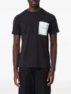 Murphy & Nye Logo-print Patch-pocket T-shirt In Black