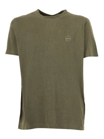 Murphy & Nye Murphy&nye Tug/4 T-shirt Olivine In Green