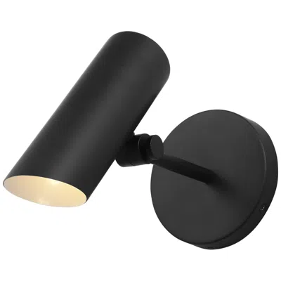 Murray Feiss Visual Comfort Studio Frasar Small Sconce B Torpedo 4.75" Black