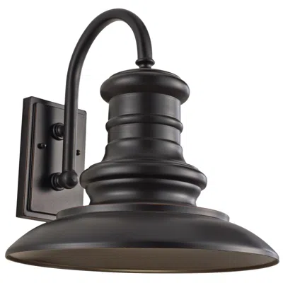 Murray Feiss Generation Lighting  Redding Station  Par20  15" Bronze  Outdoor Wall