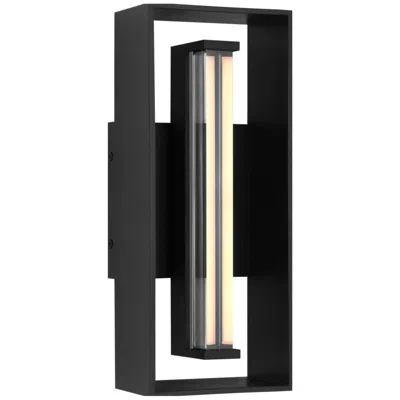 Murray Feiss Visual Comfort Studio Abner 12 Outdoor Wall Textured Black Led