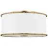 Murray Feiss Visual Comfort Studio Aldric Medium Flush Mount A19 18.62" Gild