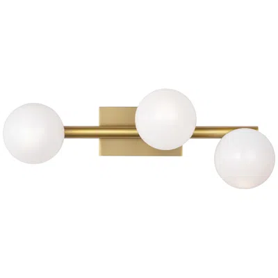 Murray Feiss Visual Comfort Studio  Altair Small Sconce  T4  16"  Burnished Brass