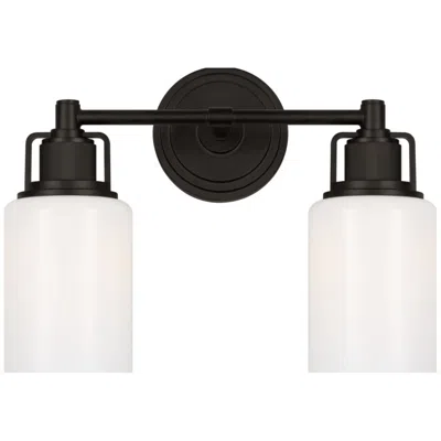 Murray Feiss Visual Comfort Studio Ashford 14 Bath Aged Iron A19