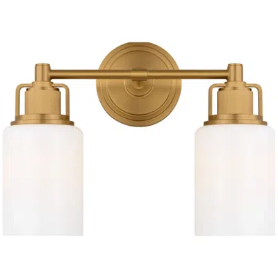 Murray Feiss Visual Comfort Studio Ashford 14 Bath Burnished Brass A19