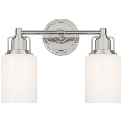 Murray Feiss Visual Comfort Studio Ashford 14 Bath Polished Nickel A19