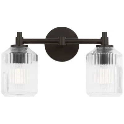Murray Feiss Visual Comfort Studio Barstow 15 Bath Aged Iron A19
