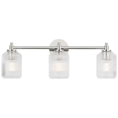 Murray Feiss Visual Comfort Studio Barstow 26 Bath Polished Nickel A19