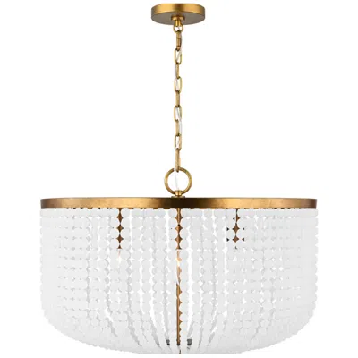 Murray Feiss Visual Comfort Studio Bellecour 24 Chandelier Vintage Gild B11