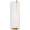 Murray Feiss Visual Comfort Studio Bergen Medium Sconce A19 5" Burnished Brass