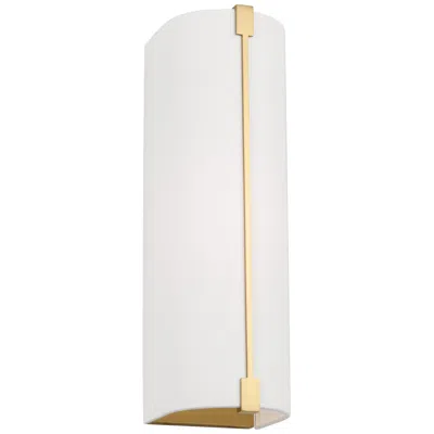 Murray Feiss Visual Comfort Studio Bergen Medium Sconce A19 5" Burnished Brass
